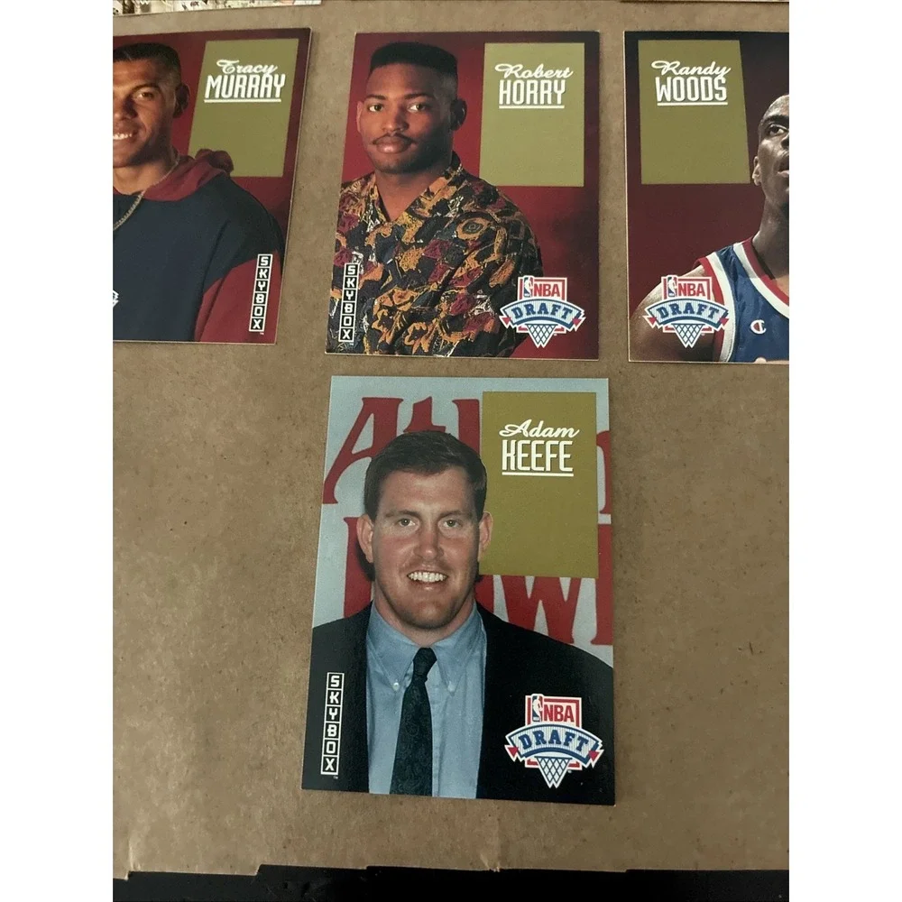 92-93‎ Skybox Draft Pick Insert 7 Card Lot Mourning Horry Davis Weatherspoon